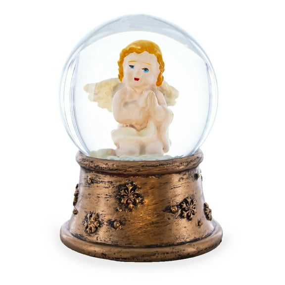 Golden Angel Mini Water Snow Globe