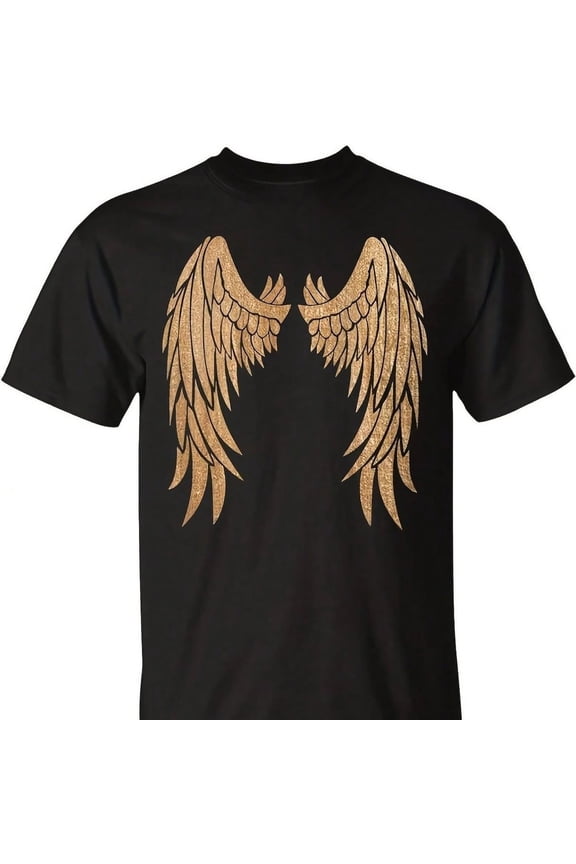 Golden Angel Wings On Back Angelic Wings T-S1Hirt