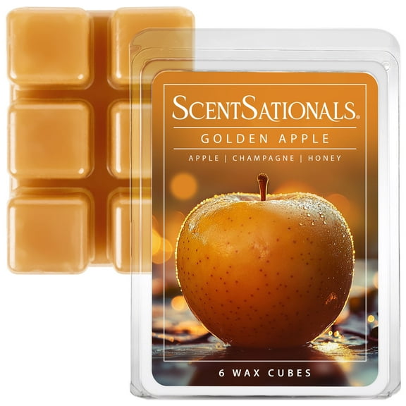 Golden Apple Scented Wax Melts, ScentSationals, 2.5 oz