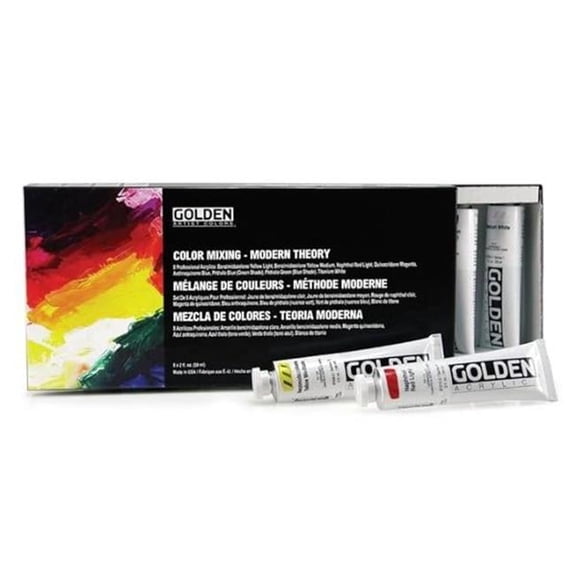 Golden Artist Colors  2 oz Heavy Body Colors Tube, Azo Gold