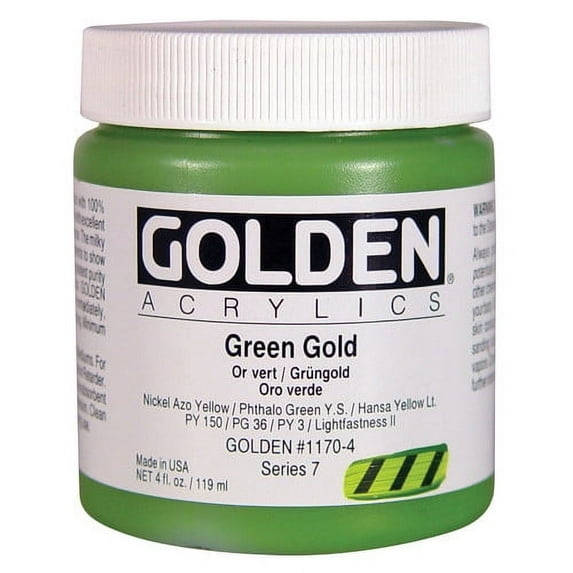 Golden Artist Colors 4 Oz Heavy Body Acrylic Color Paints