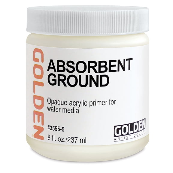 Golden Artist Colors, 8 oz, Absorbent Ground