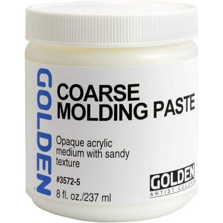 Golden Artist Colors - Coarse Molding Paste Acrylic Medium, 8 oz