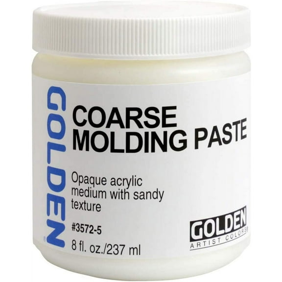 Golden Artist Colors - Coarse Molding Paste Acrylic Medium, 8 oz