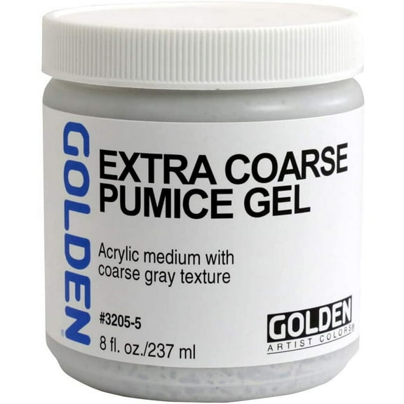 Golden Artist Colors - Extra Coarse Pumice Gel, 8 oz