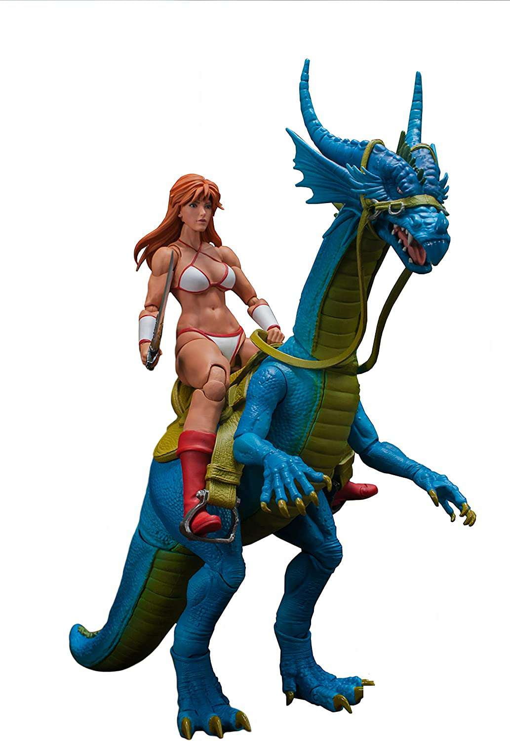 Golden Axe Tyris Flare Blue Dragon 1:12 Scale Action Figure