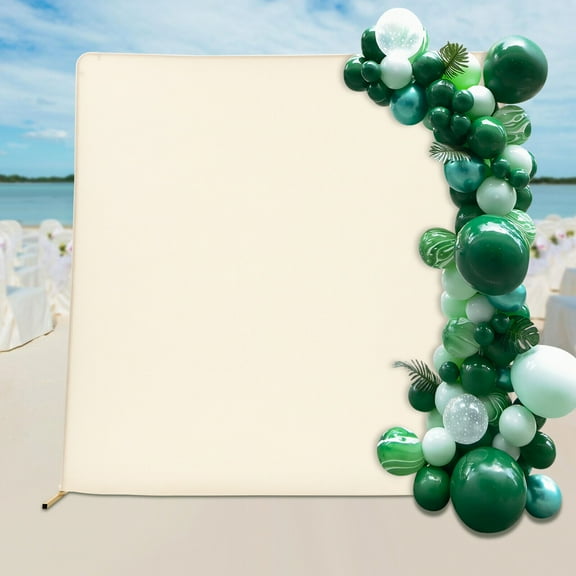 SENDERPICK Golden Backdrop Stand, Background Decoration Kit For Wedding/Ceremony/Party