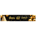 thumbnail image 1 of Golden Balloons Stars Backdrop Banner for 60th Birthday Party, Happy Birthday Cheers Decoration, Party Supplies Photography Props for Celebrations Events Decorations, 1 of 8