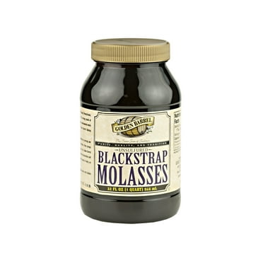 Golden Barrel Blackstrap Molasses (32 fl. oz. Wide Mouth)