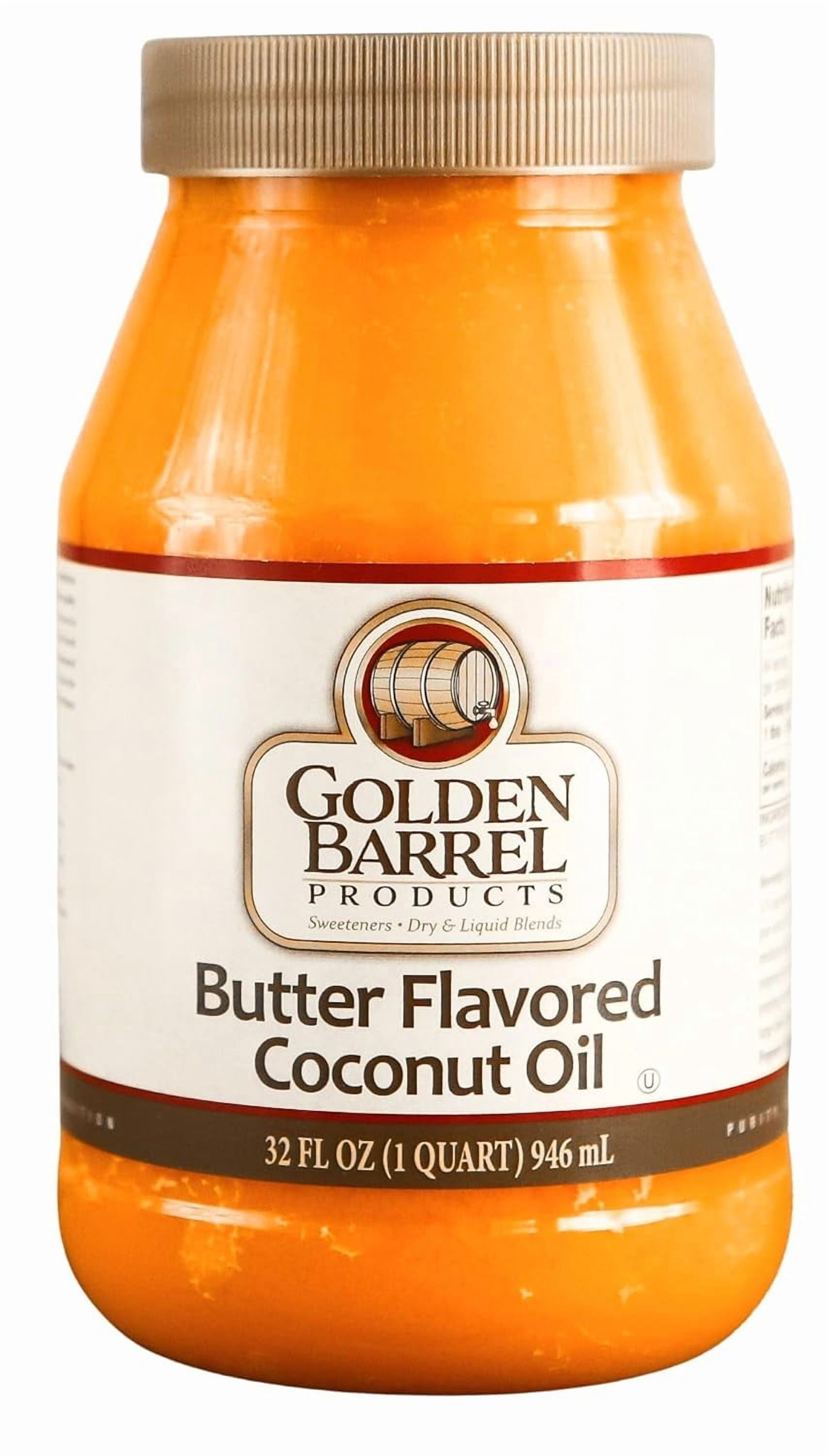 Golden Barrel Butter Flavored Coconut Oil