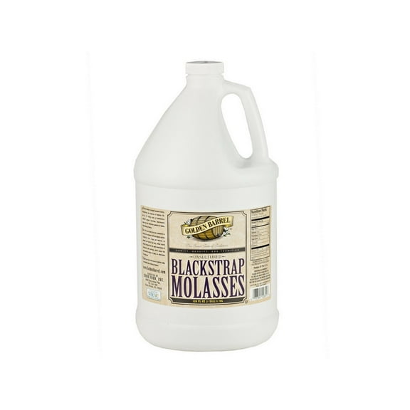 Golden Barrel Molasses Unsulfured Blackstrap Molasses 1 Gallon Jug