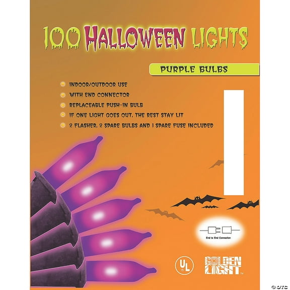 100-Light Halloween String Lights