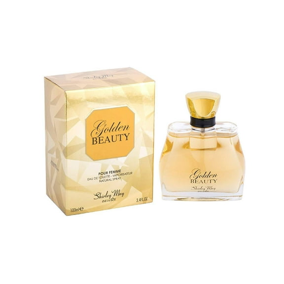 Golden Beauty for Women EDT- 100 ML by Shirley May (WITH POUCH)