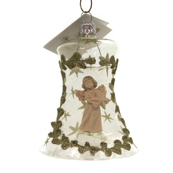 Golden Bell Collection Angel In Ornament Glass Christmas Sea005 Bell