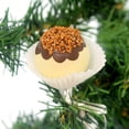 thumbnail image 1 of Golden Bell Collection Chocolate Truffle Clip-On Glass Ornament Candy Se224 D, 1 of 1