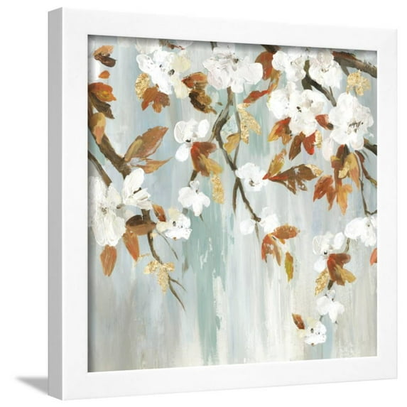 Golden Blooms III, Botanical Framed Art Print Wall Art by Asia Jensen Sold by Art.Com