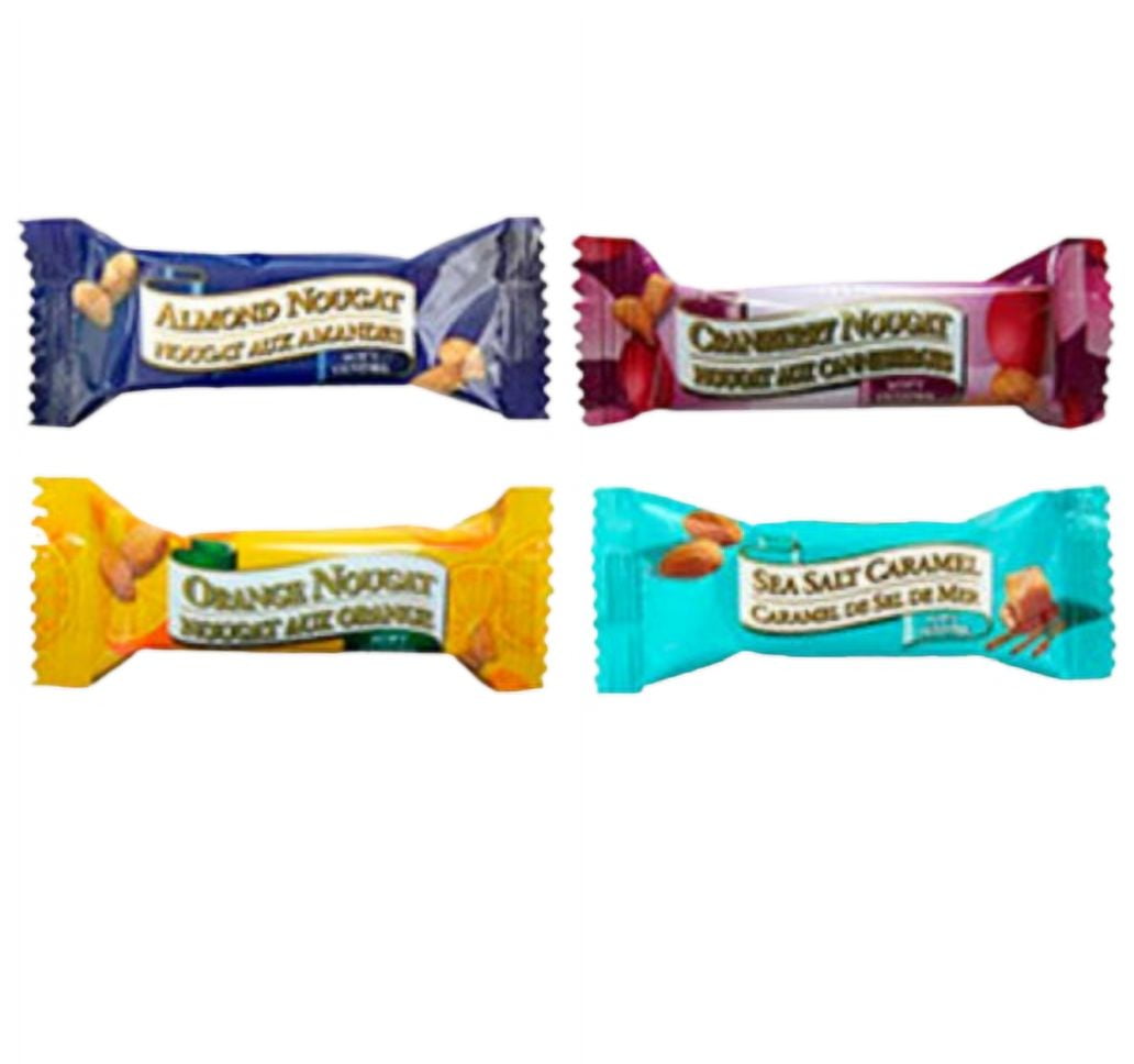 Golden Bon Bon Assorted Wrapped Almond Nougat 1 lb Bulk Bag
