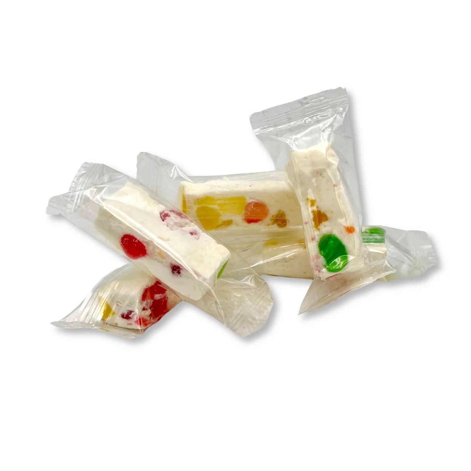 Golden Bonbon Italian Jujube Nougat Candy w Jelly Beans 14 oz Contains Almonds