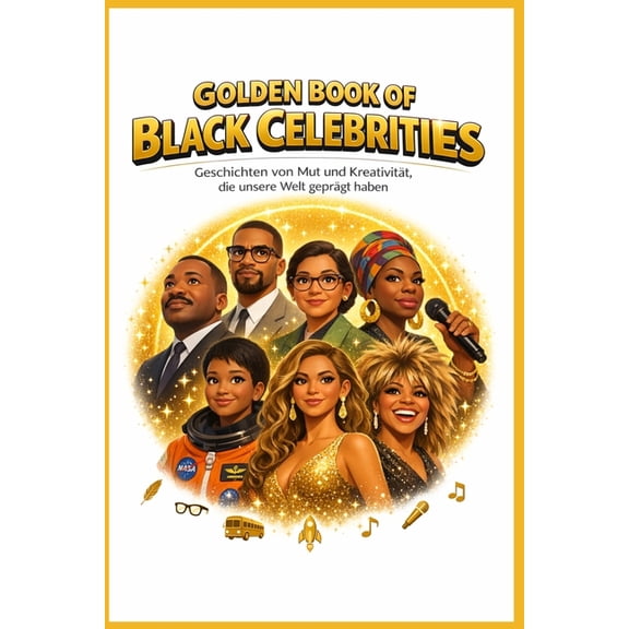 Golden Book of Black Celebrities: Geschichten von Mut und Kreativitt, die unsere Welt geprgt haben, (Paperback)