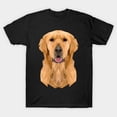 thumbnail image 1 of Golden Boy Golden Retriever Low Poly Geometric Art G5338 Unisex T-Shirt, Up to Size 5XL, 1 of 2