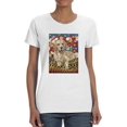 thumbnail image 1 of Golden Boy Retriever T-Shirt Women -Carolee Vitaletti Designs, Female 3X-Large, 1 of 4