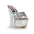 thumbnail image 1 of Golden Bulls Colima-06 Clear Platform Fashion Sandal in Leopard, 1 of 4