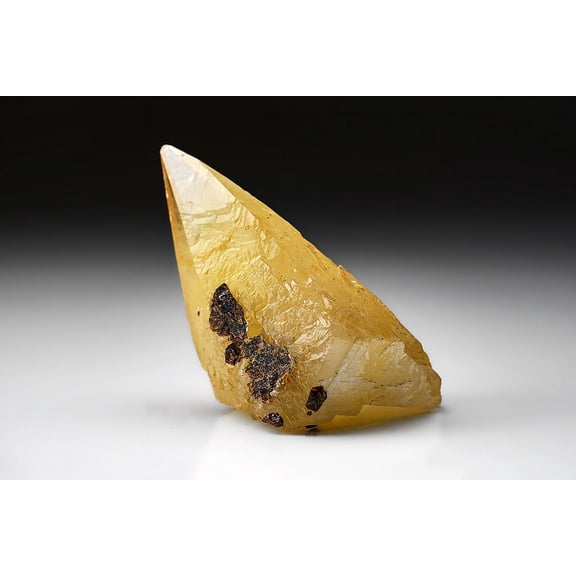 Golden Calcite Crystal from Elmwood Mine, Tennessee (289.5 grams)