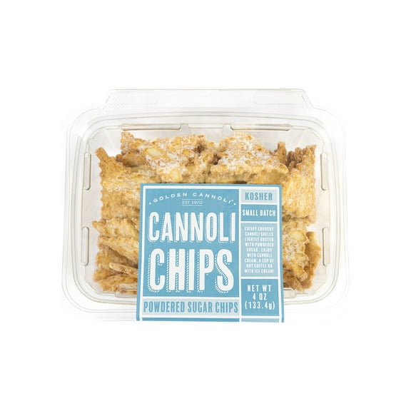 Golden Cannoli Cannoli Chips, 4oz. Clamshell, Shelf Stable, Regular