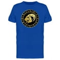 thumbnail image 1 of Golden Capricorn Black Frame T-Shirt Men -Image by Shutterstock, Male Medium, 1 of 2