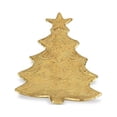 thumbnail image 1 of Golden Cast Iron Christmas Tree Table Decor, 1 of 1
