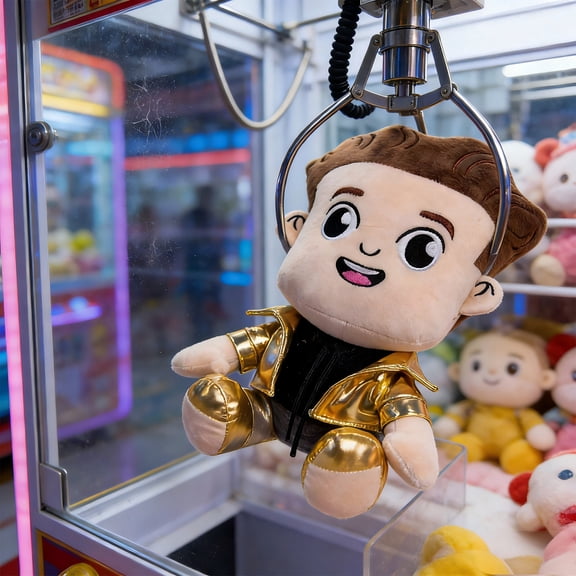 Golden Caylus Plush Toy Limited Edition Stuffed Plush 9.84 In Collectible Popular Cartoon Character Stuffed Doll Perfect Easter Gifts