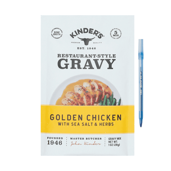 Golden Chicken Bone Broth Gravy Mix 1 oz