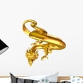 thumbnail image 1 of Golden Chinese Dragon 1 Wall Decal by Wallmonkeys Peel and Stick Graphic (18 in H x 14 in W) WM348544, 1 of 4