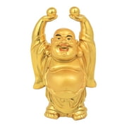 Golden Chinese Laughing Buddha, Money Bag Buddha, Money Buddha Statue