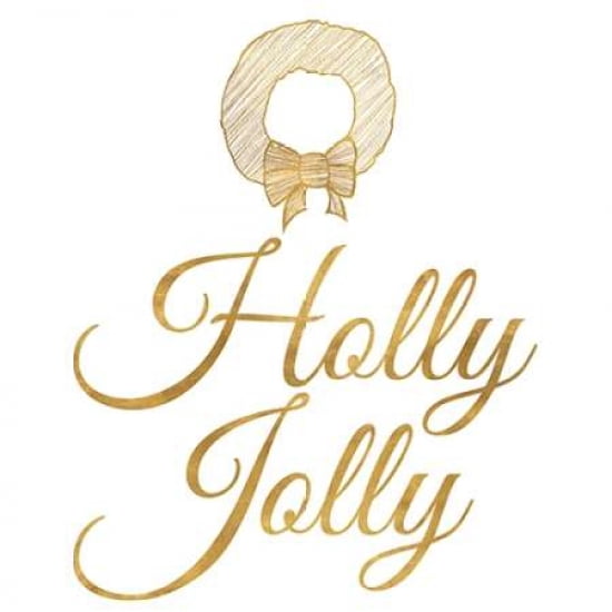 Golden Christmas II Canvas Art - SD Graphics Studio (24 x 24)
