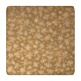 thumbnail image 1 of Golden Christmas Snowflake Pattern Square Fitted Tablecloth with Elastic Edge,Square Table Cover,Washable Elastic Table Cover for Home Kitchen Party Decor 34"x34", 1 of 6