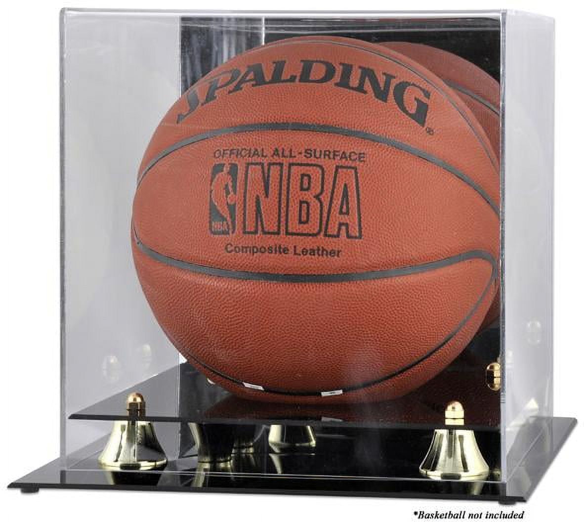 Golden Classic Basketball Display Case with Mirror Back - Fanatics Authentic Certified