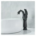 thumbnail image 1 of Golden Classic Bathroom Basin Faucet High Short Optional Bird Shape Bubbler Gentle Effluent Hot and Cold Water Mixer Taps ,Easy to Use, 1 of 7