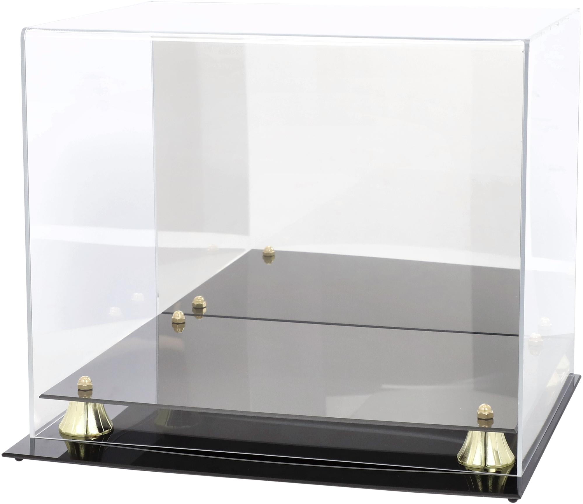 Golden Classic Helmet Display Case and Mirror Back