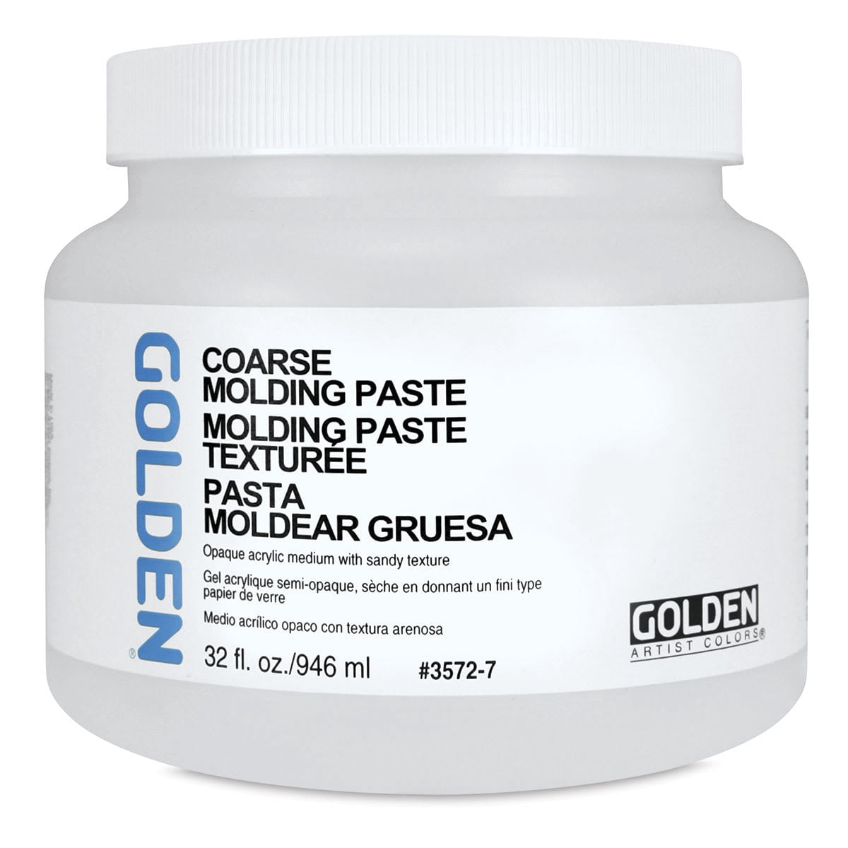 Golden Coarse Molding Paste, 32 oz.