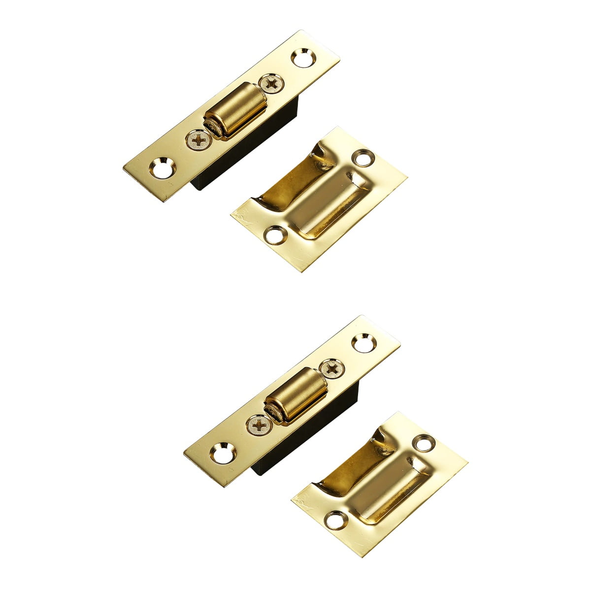 Golden Color Closet Doors Hardware Ball Catch Screen Closer
