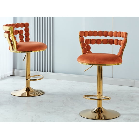 Golden Color - Comfortable Backrest - Bedroom & Lobby Use - Rust - Proof Construction
