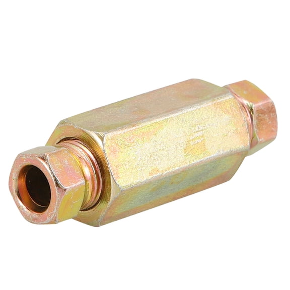 LITINKIMI Automotive Brake Line Fitting Compression Connector with Threaded Design for Easy Installation and Durable Use