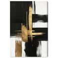 thumbnail image 1 of Golden Contrast I Canvas Gold Leaf Wall Art by Art Remedy, Gallery Wrapped, 30" x 45", 1 of 7