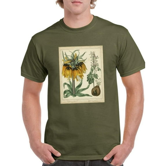 Golden Crown Imperial T-Shirt Men -Sydenham Edwards Designs, Male Large