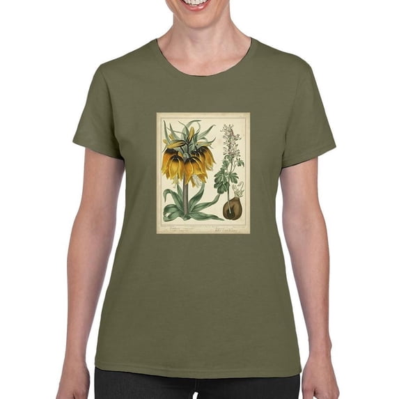 Golden Crown Imperial T-Shirt Women -Sydenham Edwards Designs, Female 3X-Large