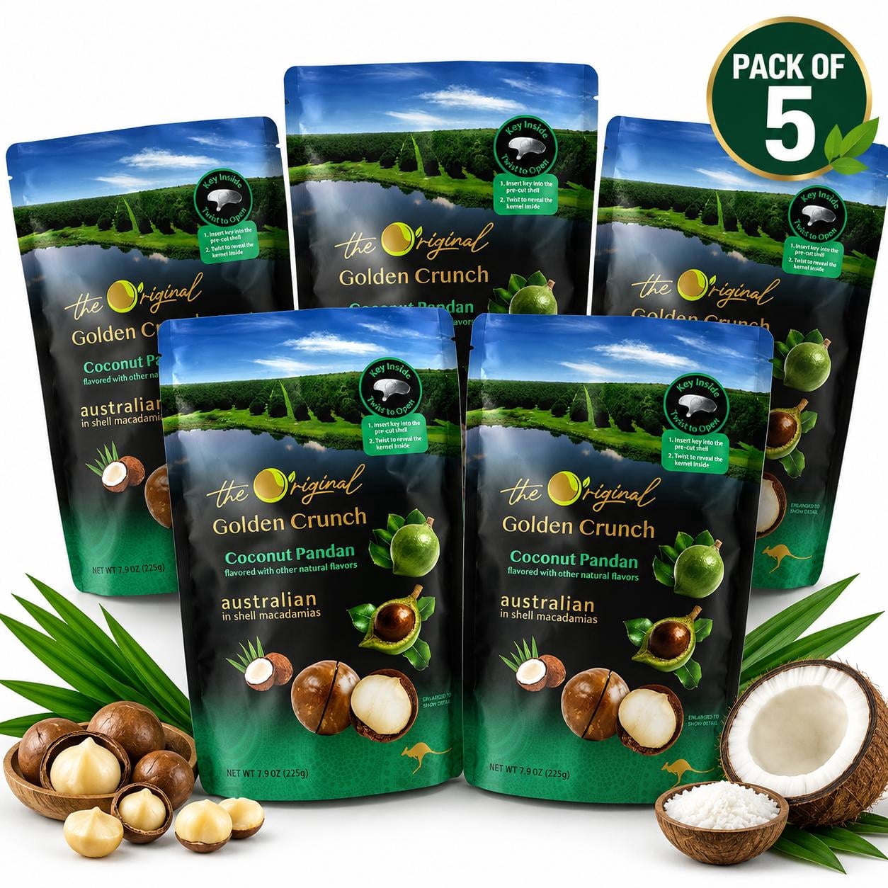 Pandan Coconut