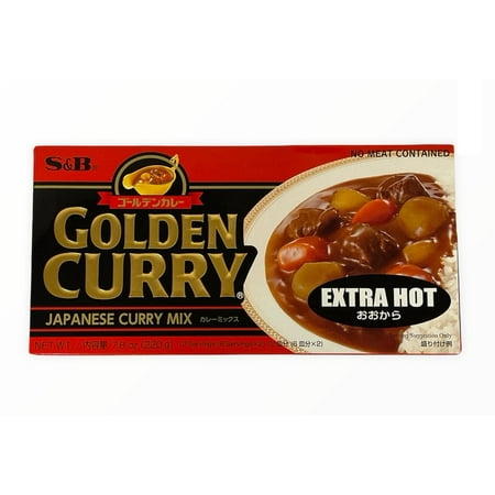Golden Curry Mix Extra Hot 220g; 3 Packs