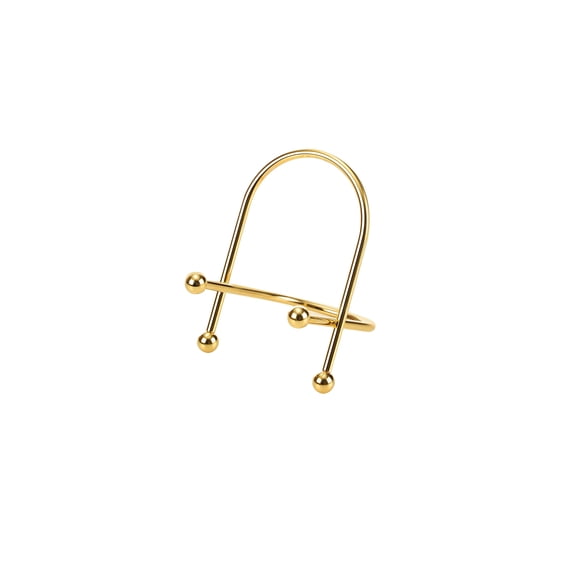 Golden Curved Wire Photo Easel by Studio Decor – 4" Decorative Display Stand for Pictures - Art - & Keepsakes - Low Carbon Steel - 12 Pack