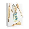 thumbnail image 1 of Golden Cutlery Wall Decor Vintage Rustic Fork, Knife, Spoon Canvas Print for Kitchen (12X16inch), 1 of 7
